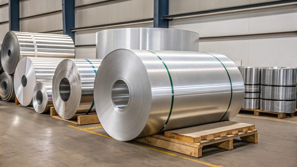 alt text: Examples of products made from 6061 aluminum alloy - bike frame, structural beam, machined part